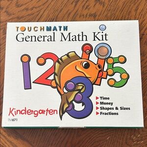 Touch Math General Math Kit-Kindergarten